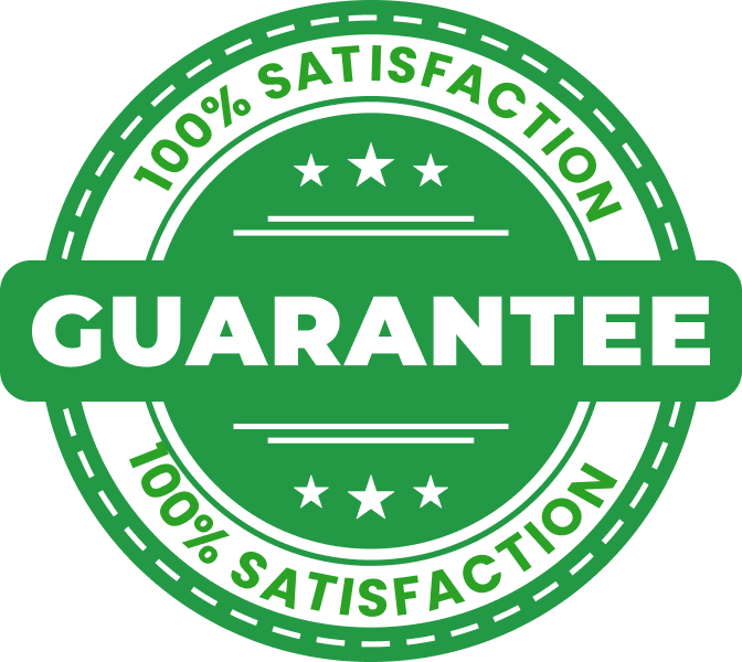 100% Satisfaction Guarantee